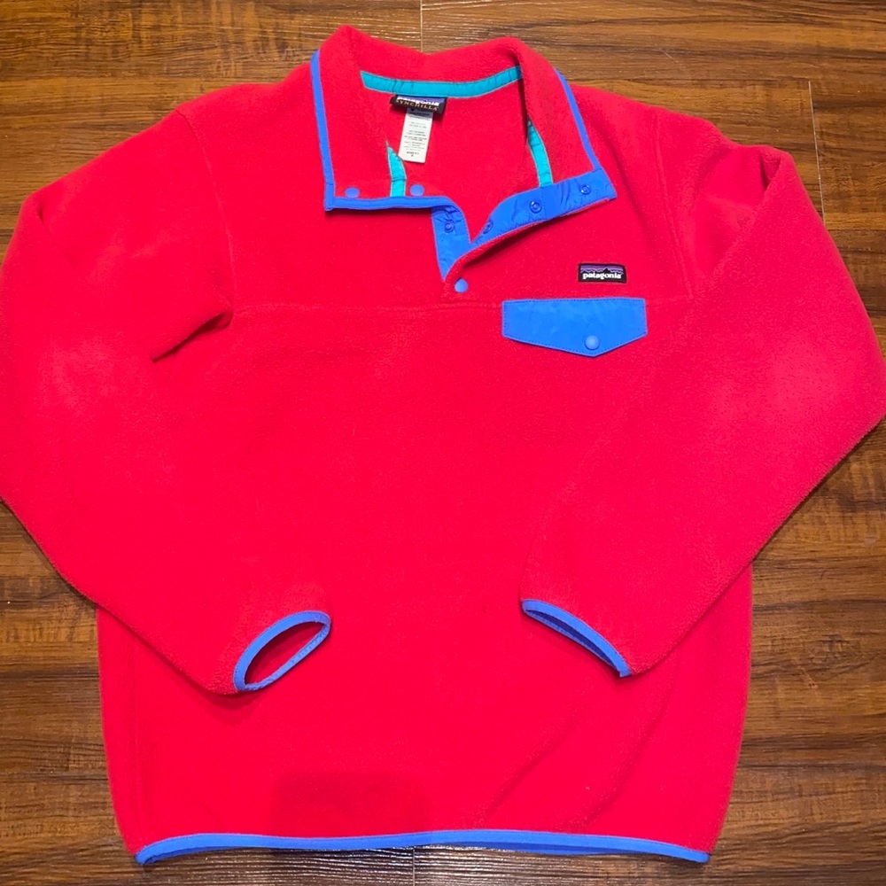 Patagonia snap pullover womens M